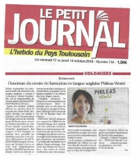 Valérie Noorlander à l&#039;honneur dans &quot;Le Petit Journal&quot; - Toulouse